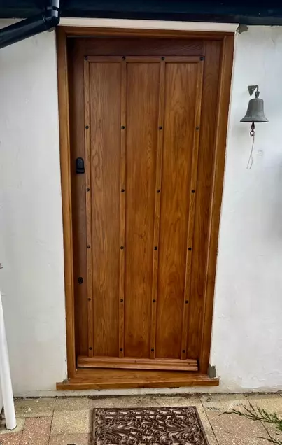 Solid Oak studded door